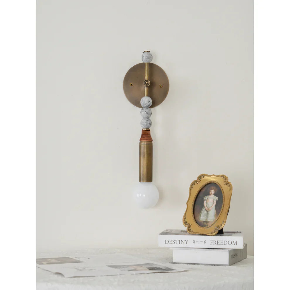 Alessio Vintage Ongebruikelijk Metaal Wandlamp Armatuur Slaapkamer Hal