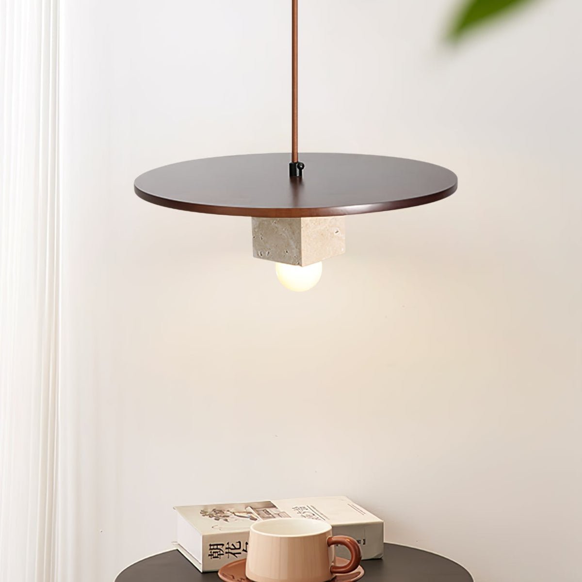 Sarix Geometrisch Travertin Hanglamp