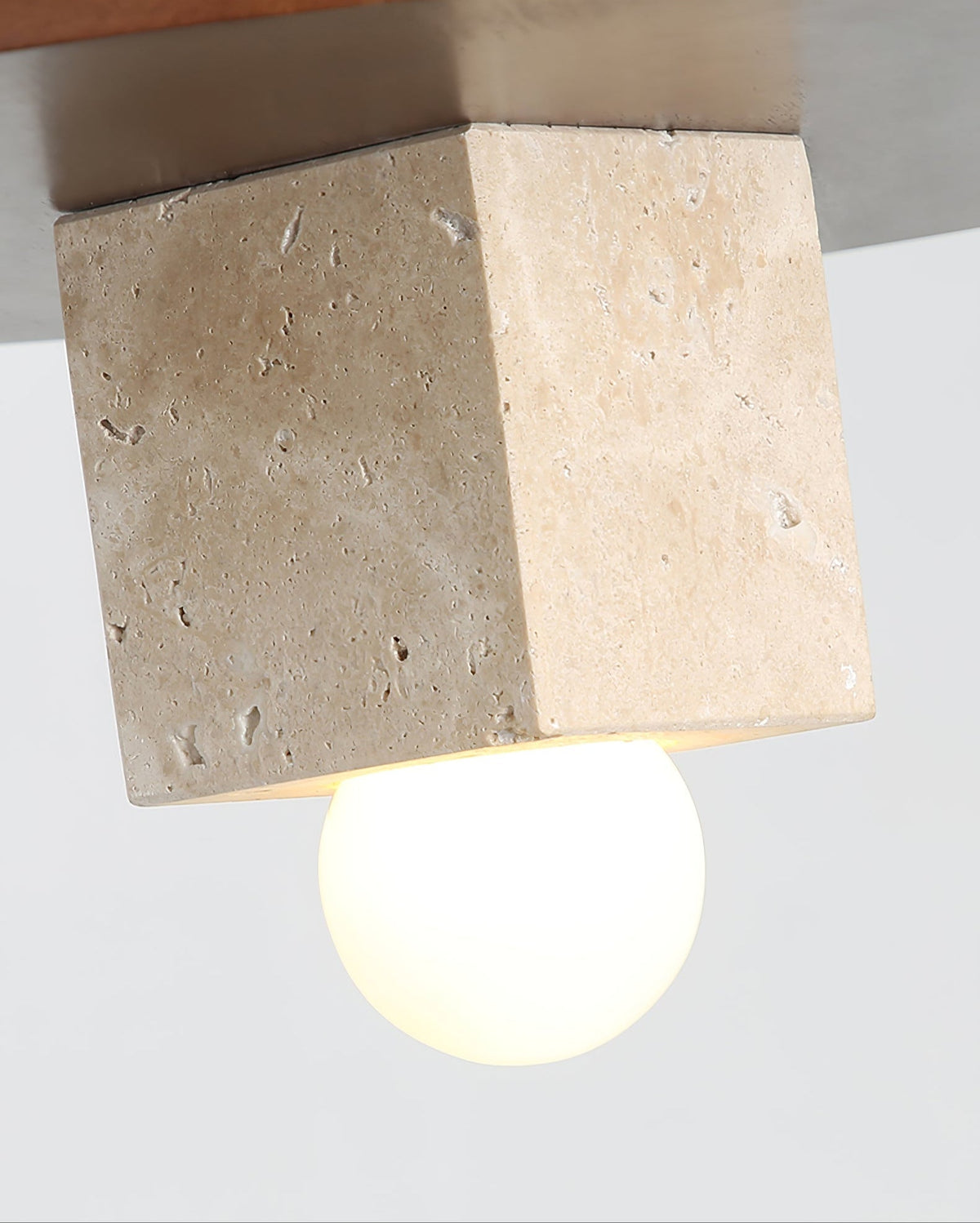 Sarix Geometrisch Travertin Hanglamp