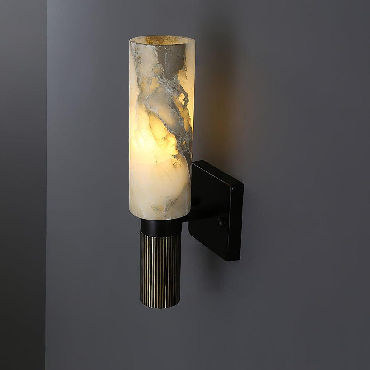 Aveninette wandlamp in albast