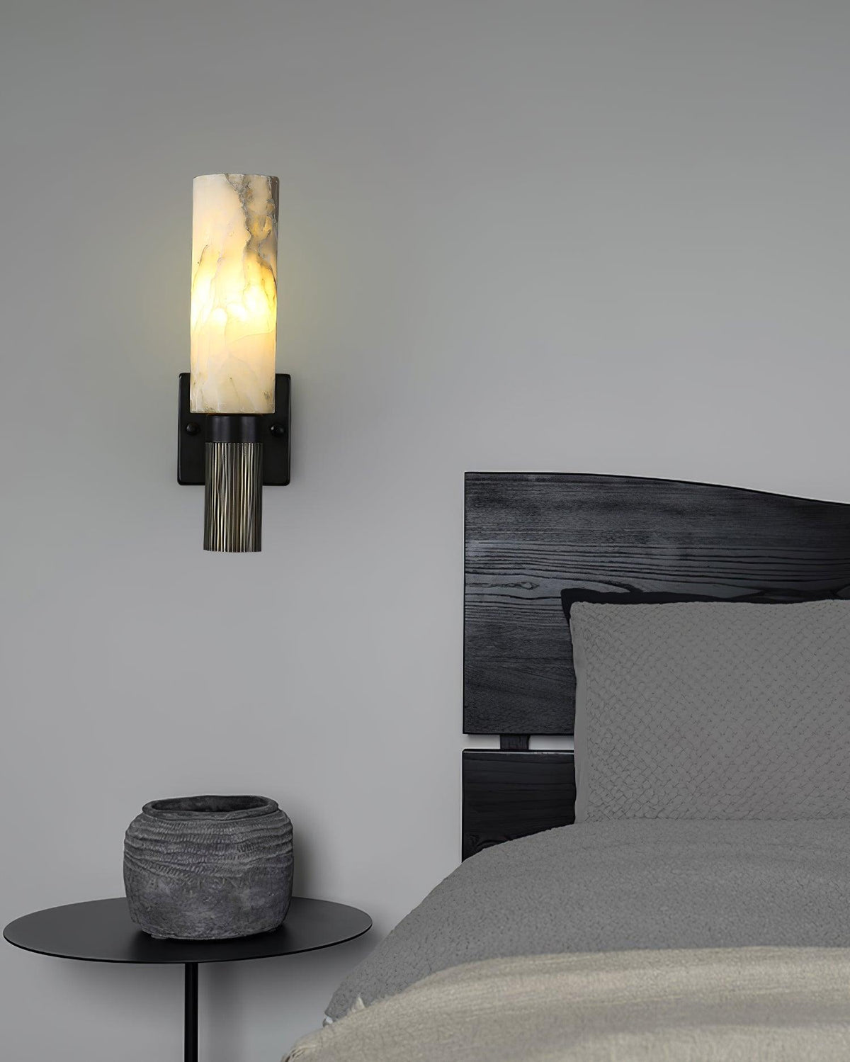 Aveninette wandlamp in albast