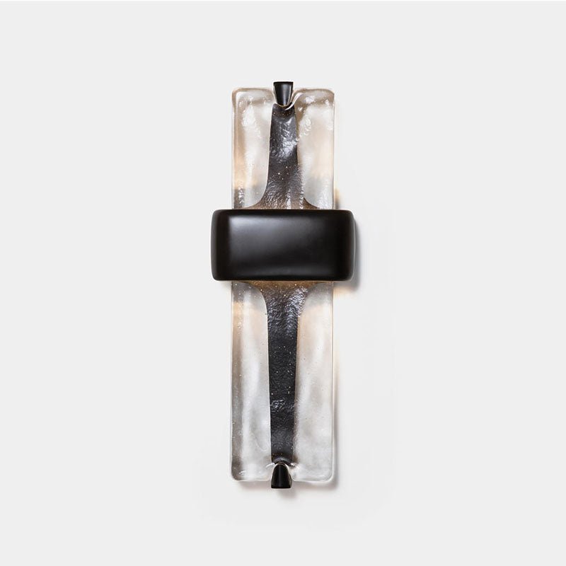 Ilmara premium glazen wandlamp in Noordse kunststijl