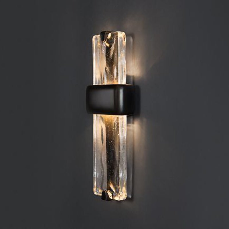 Ilmara premium glazen wandlamp in Noordse kunststijl