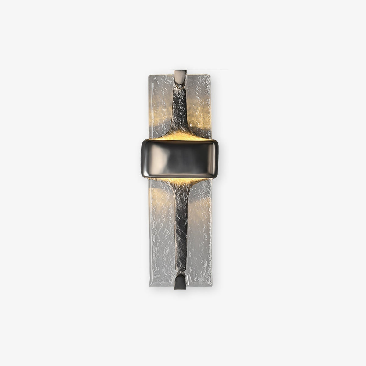 Ilmara premium glazen wandlamp in Noordse kunststijl