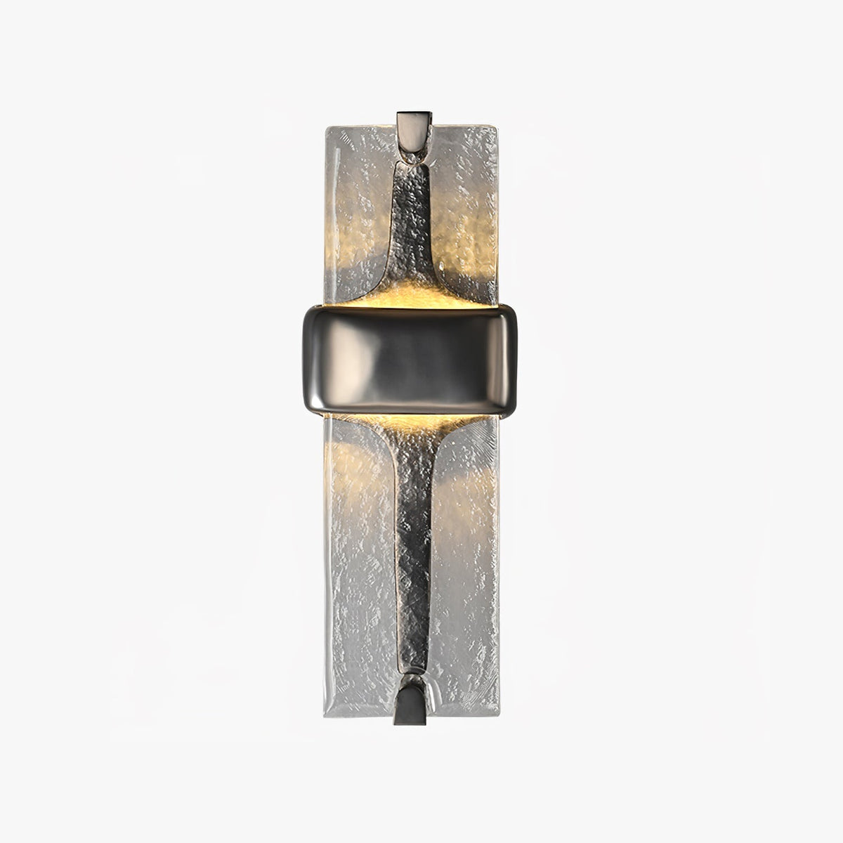 Ilmara premium glazen wandlamp in Noordse kunststijl