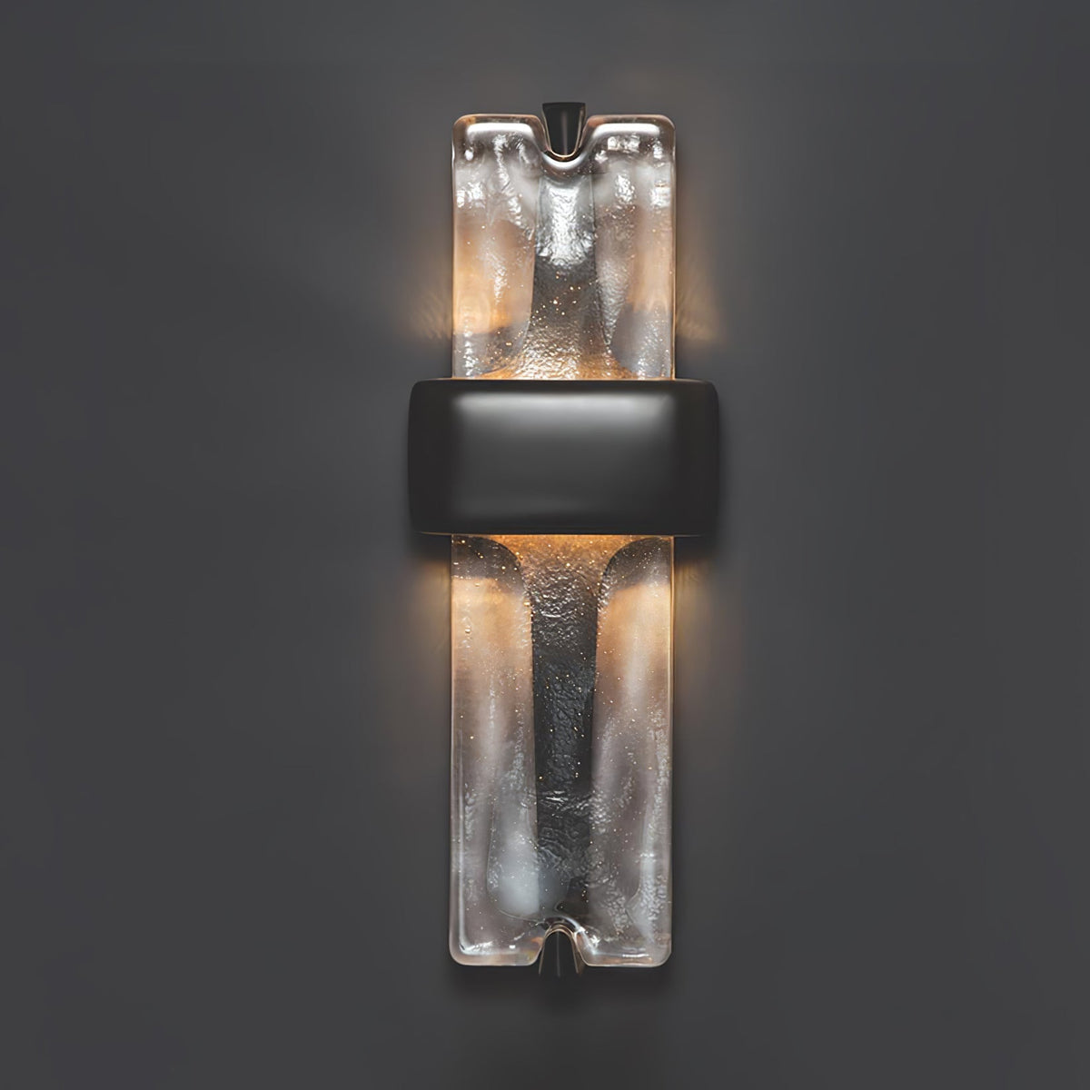 Ilmara premium glazen wandlamp in Noordse kunststijl
