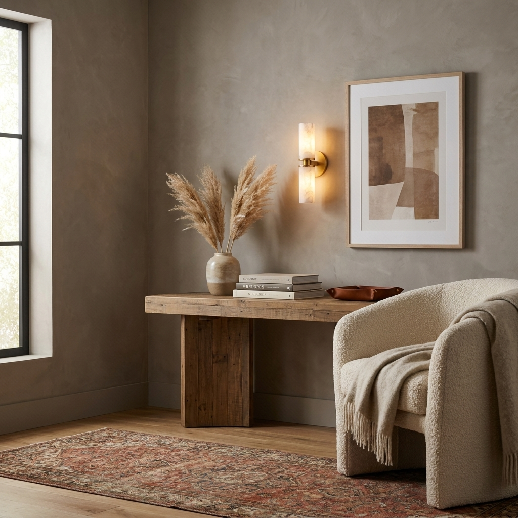 Everstone Albasten wandlamp