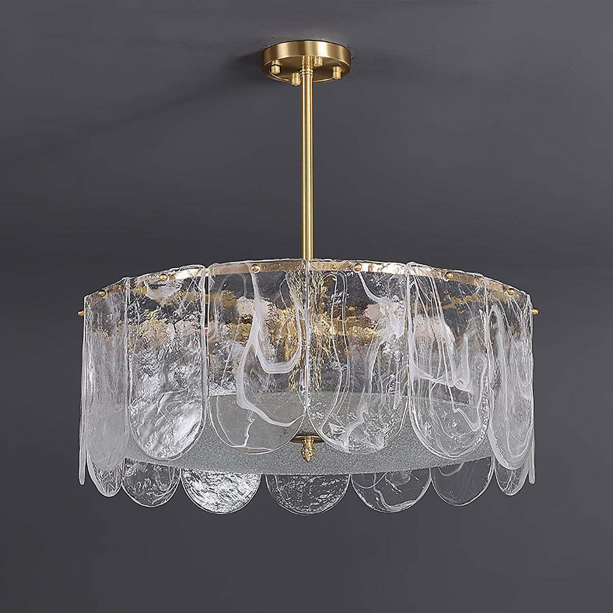 Eiraline Kroonluchter Traditionele Klassieke glas Metaal