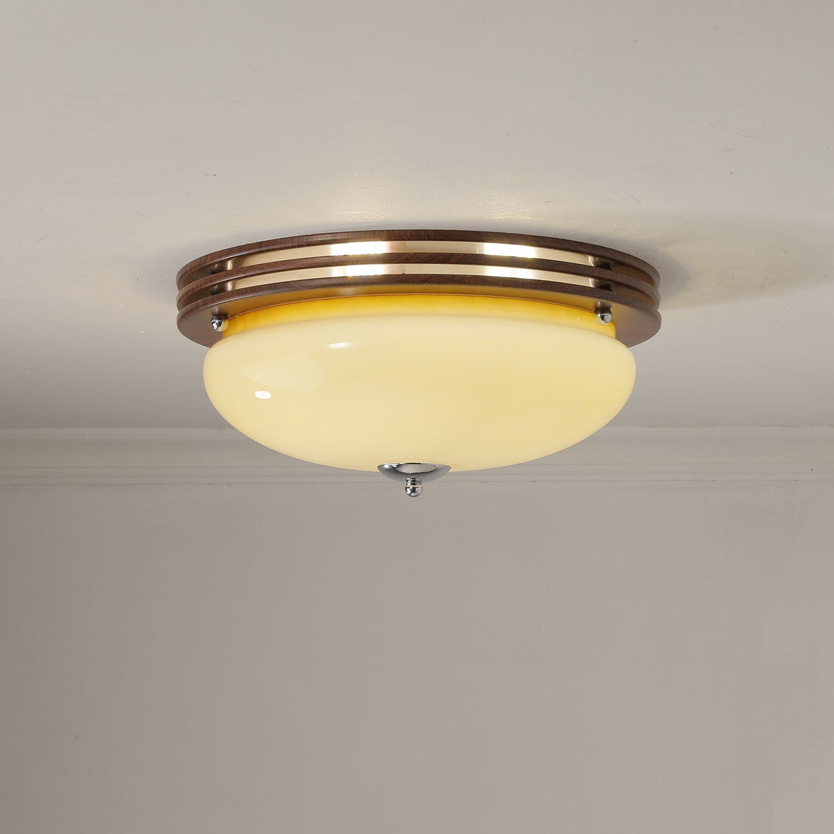 Lysilarae Noordse kunst Klassieke bolglas plafondlamp van glas