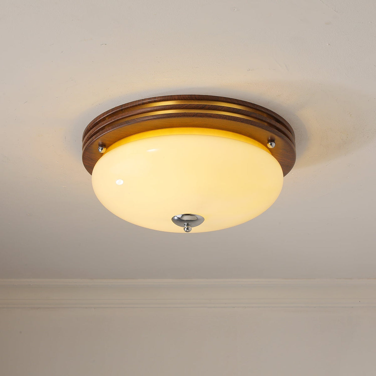 Lysilarae Noordse kunst Klassieke bolglas plafondlamp van glas