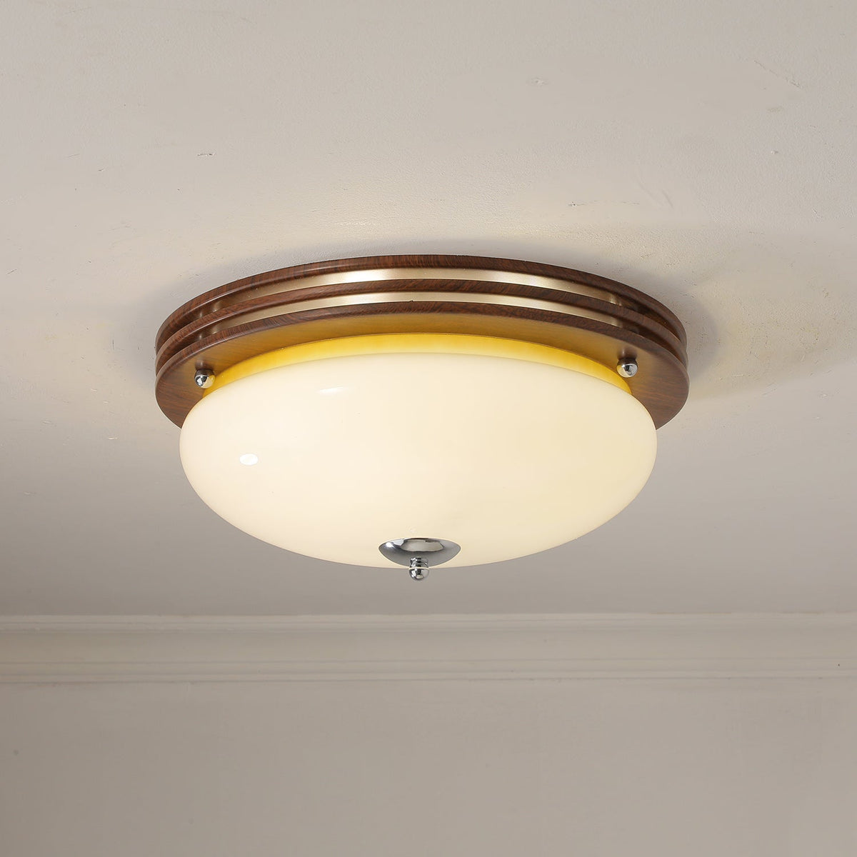 Lysilarae Noordse kunst Klassieke bolglas plafondlamp van glas