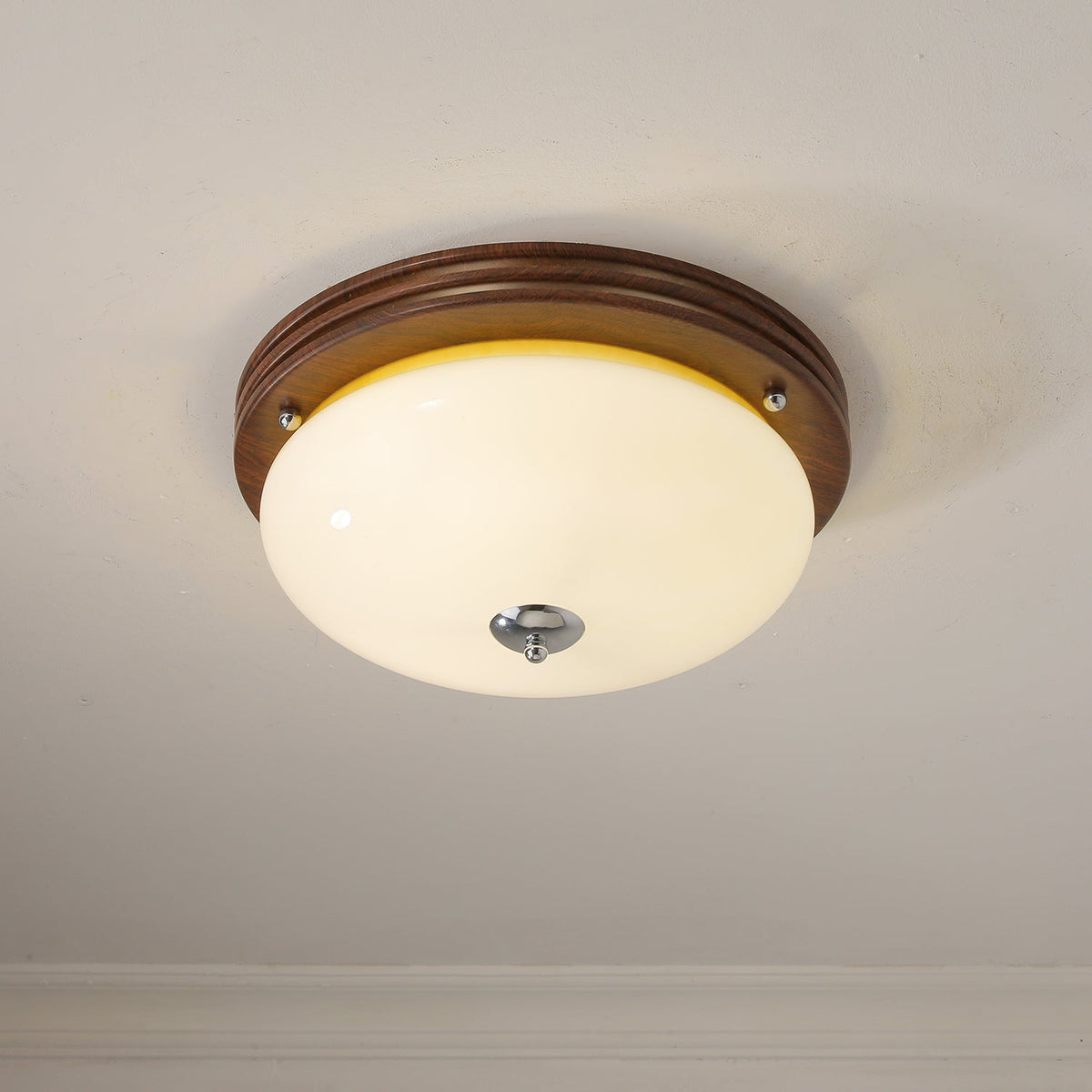Lysilarae Noordse kunst Klassieke bolglas plafondlamp van glas