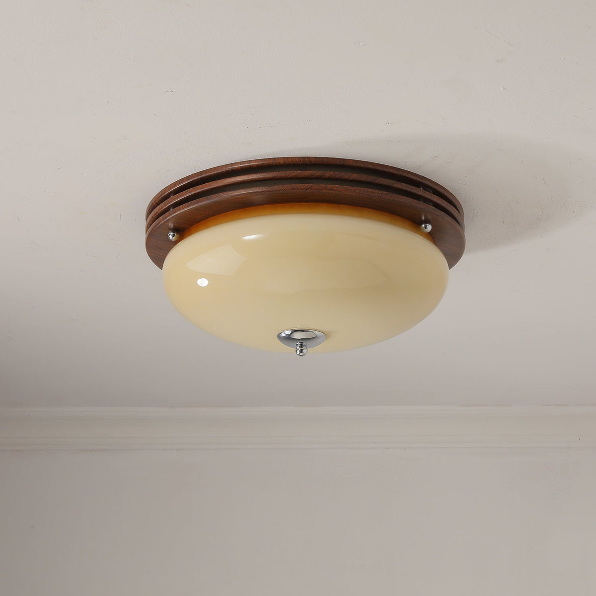 Lysilarae Noordse kunst Klassieke bolglas plafondlamp van glas