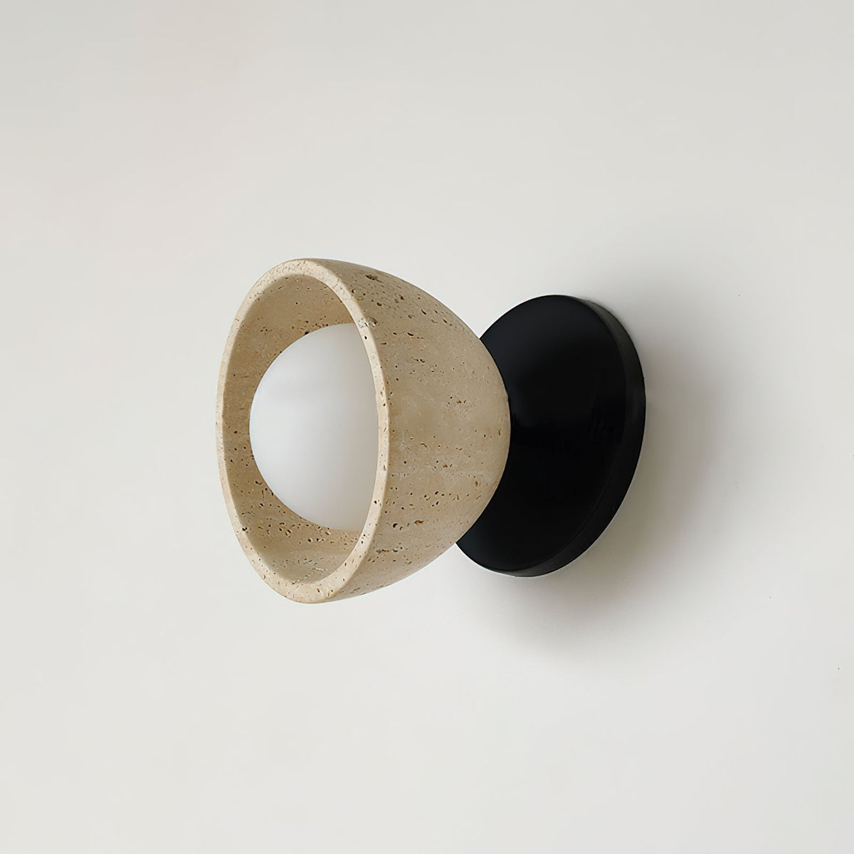 Lia travertin wandlamp