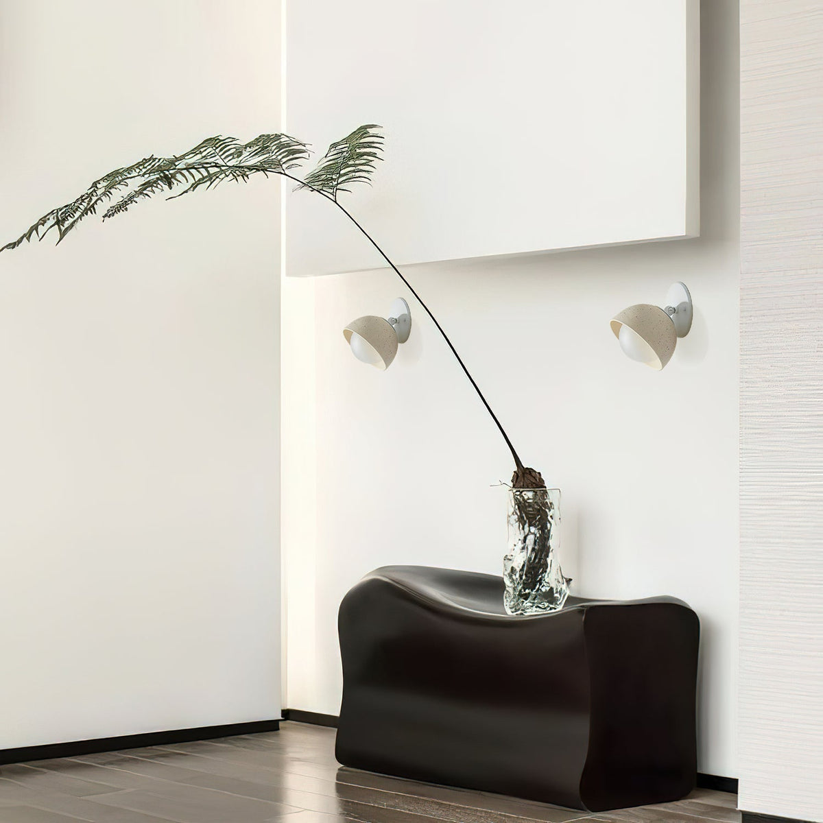 Lia travertin wandlamp