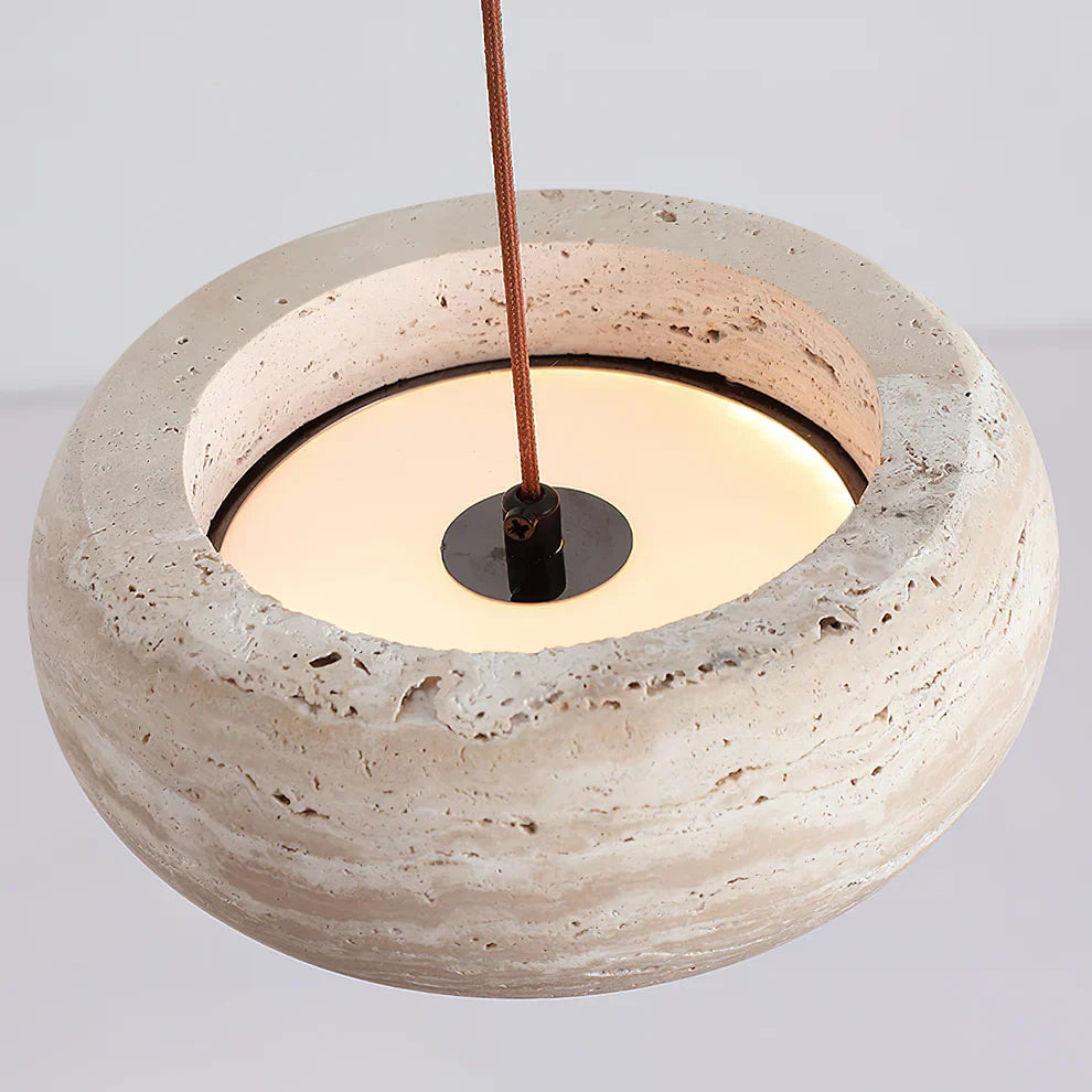 Ozawa Modern Ronde Cement Hanglampen Lampenkap Slaapkamer Eetkamer