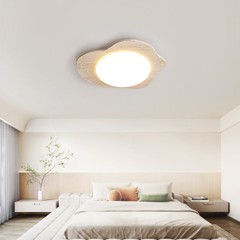 Brisanne travertin Cloud plafondlamp