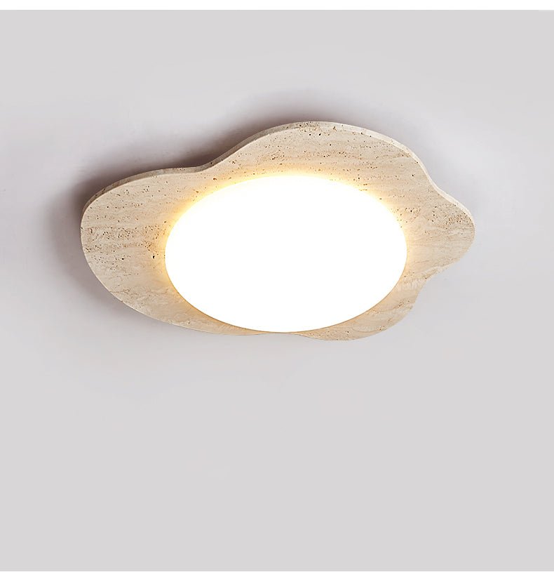 Brisanne travertin Cloud plafondlamp