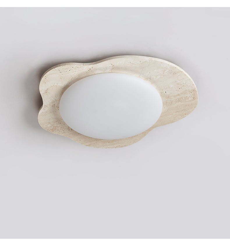 Brisanne travertin Cloud plafondlamp