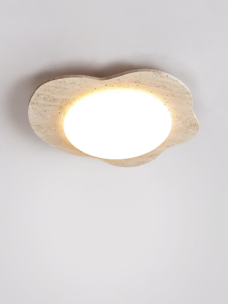 Brisanne travertin Cloud plafondlamp