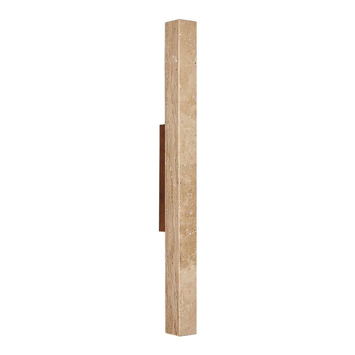 Noriira Minimalistische wandlamp van travertin