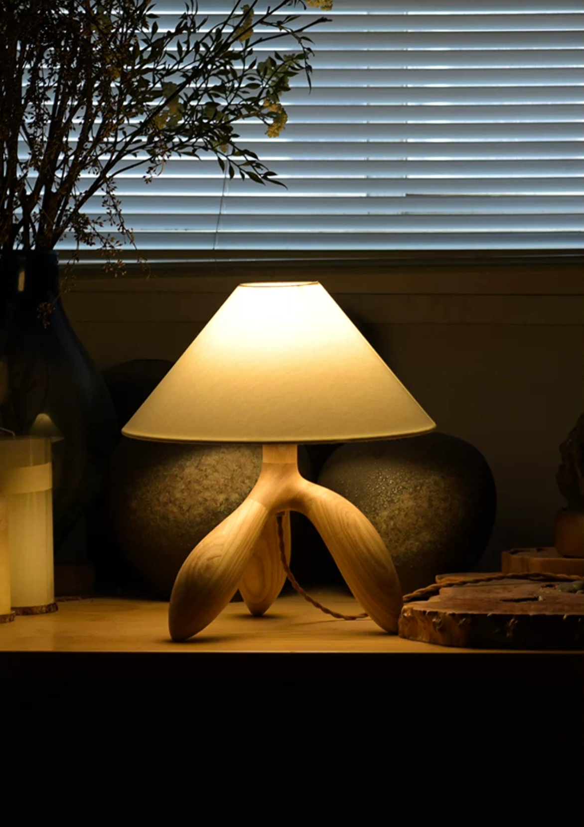 Vardencombe Houten tafellamp