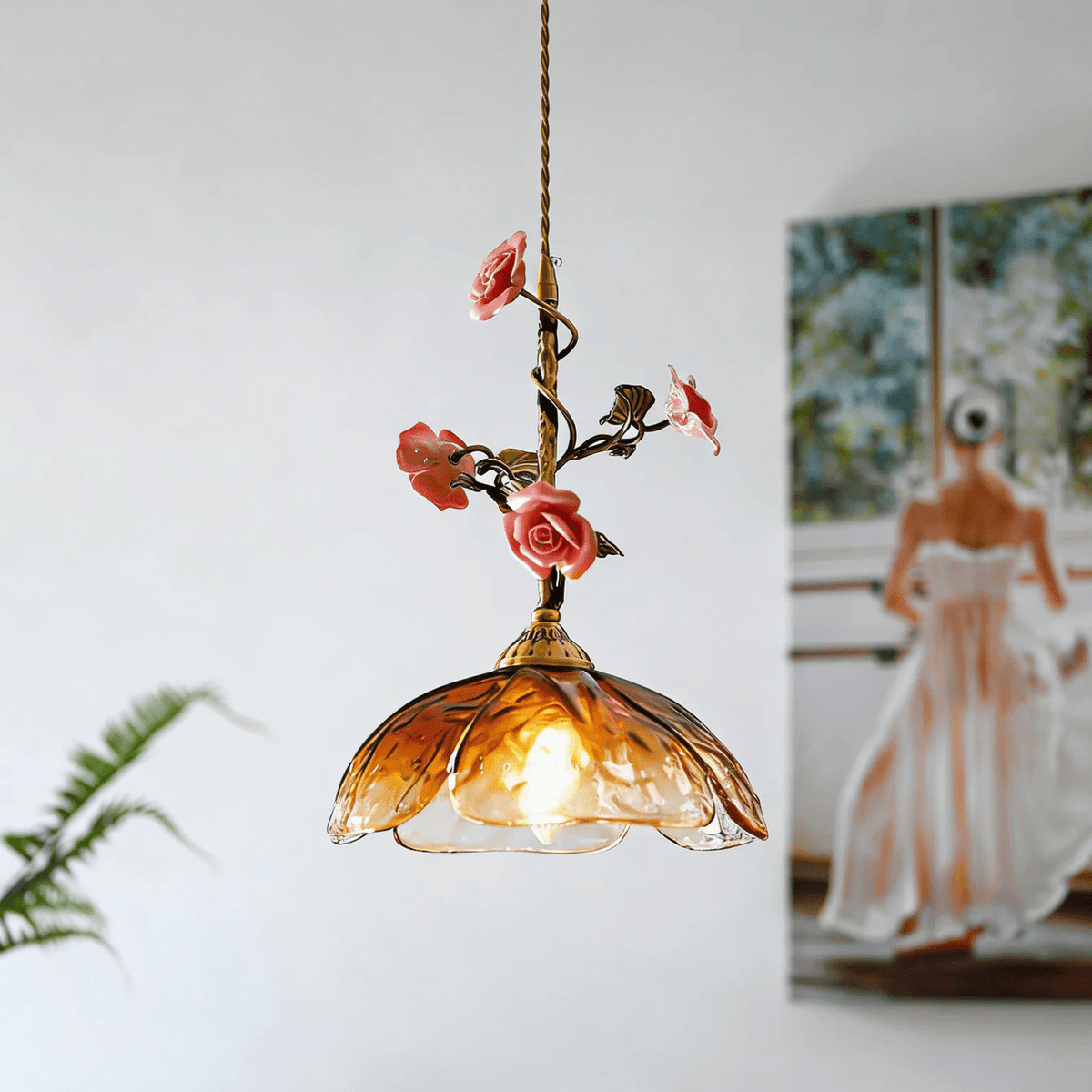 Trellis Rose hanglamp