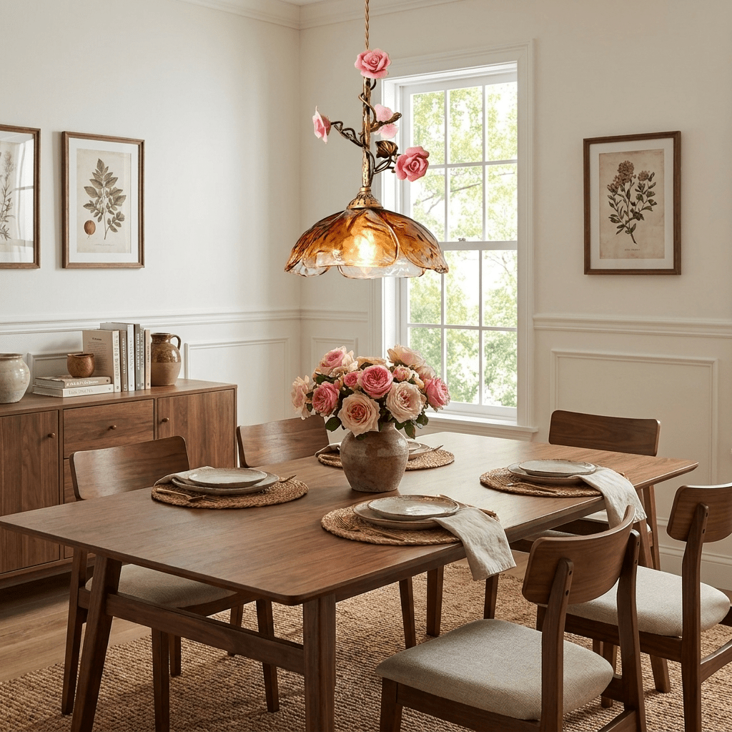 Trellis Rose hanglamp