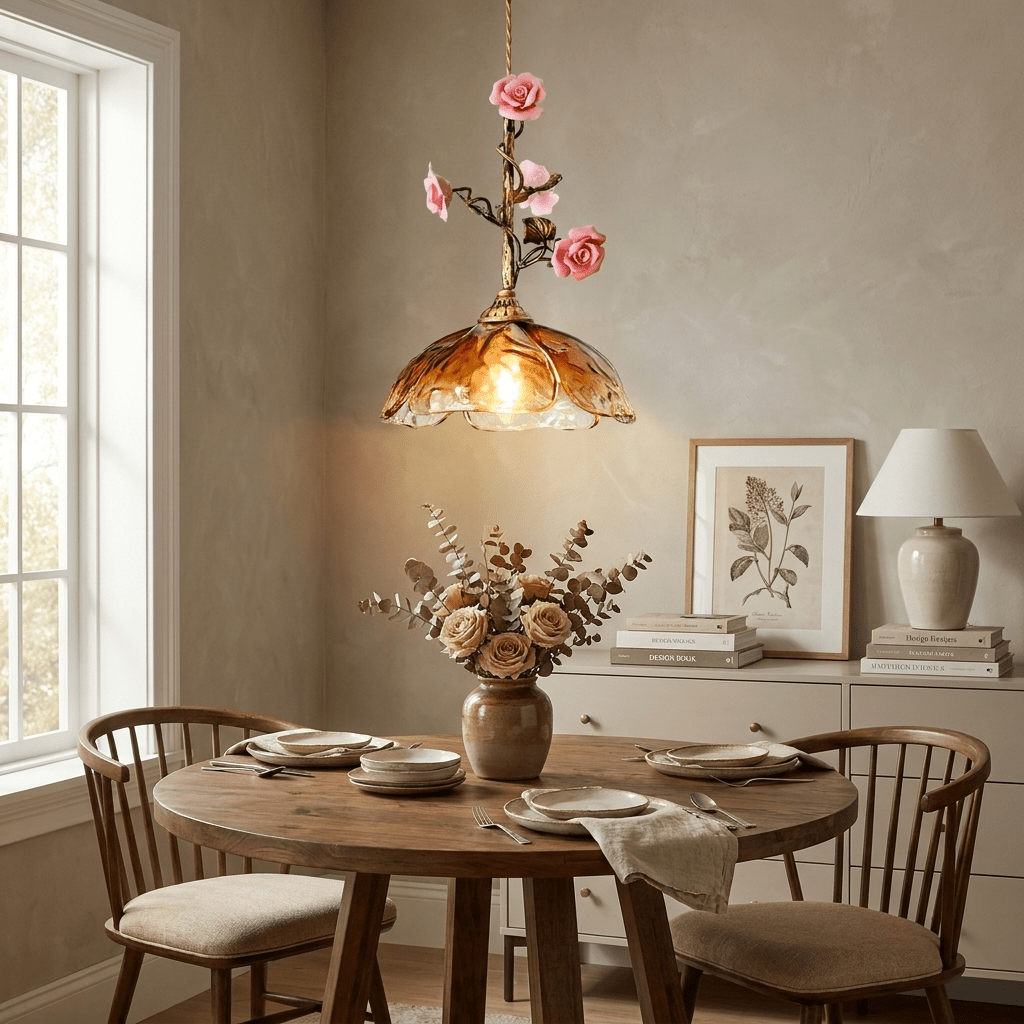Trellis Rose hanglamp