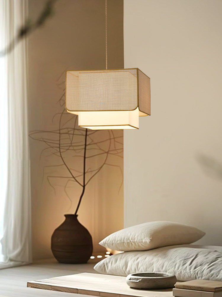 Yarrowford Geweven rotan hanglamp