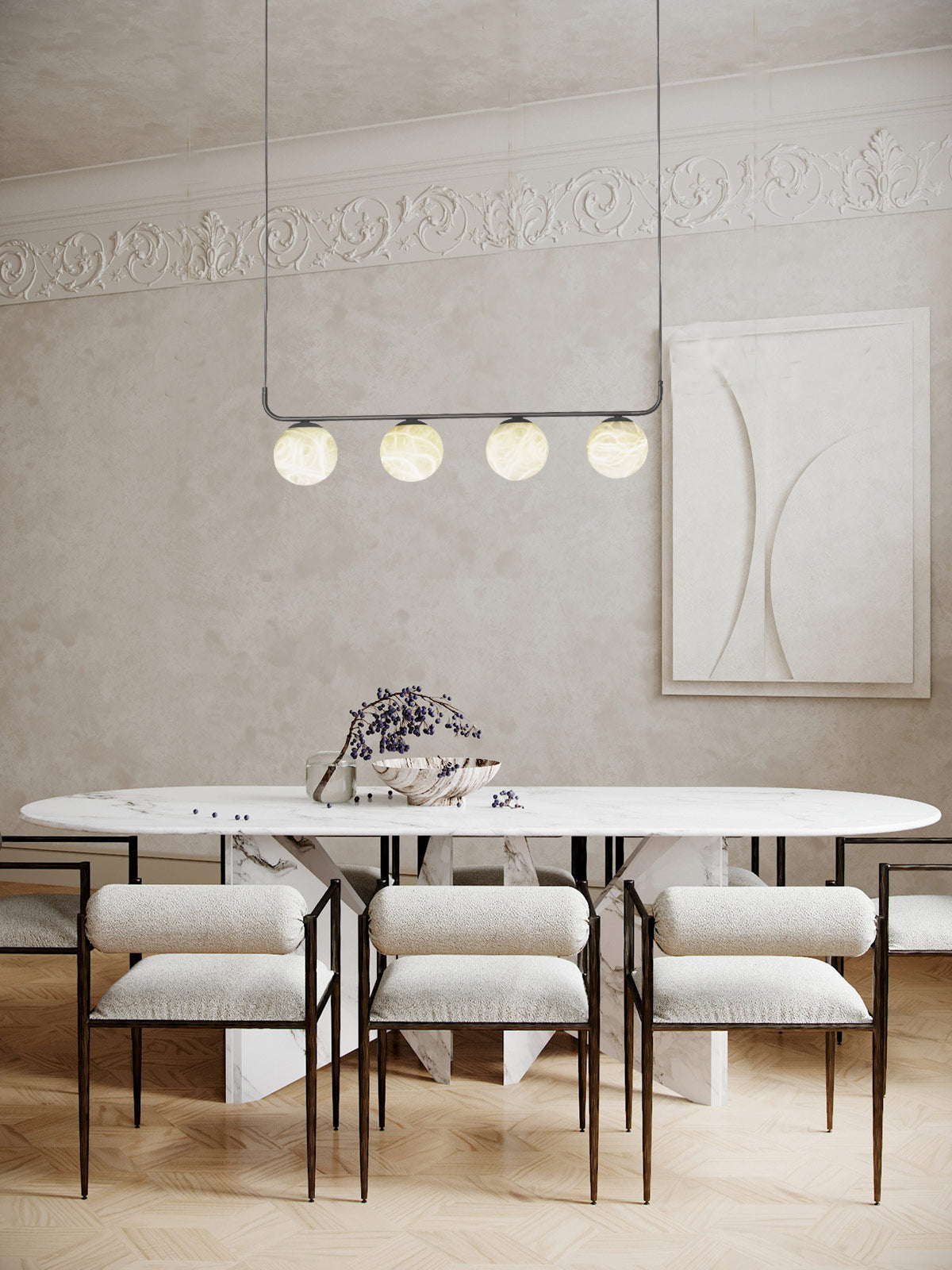 Eiralaine albasten hanglamp