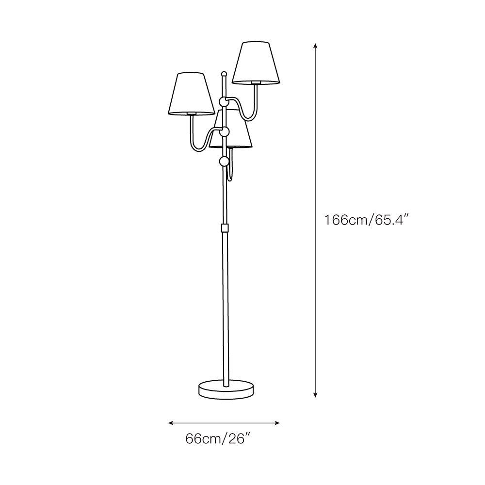 Celine vloerlamp