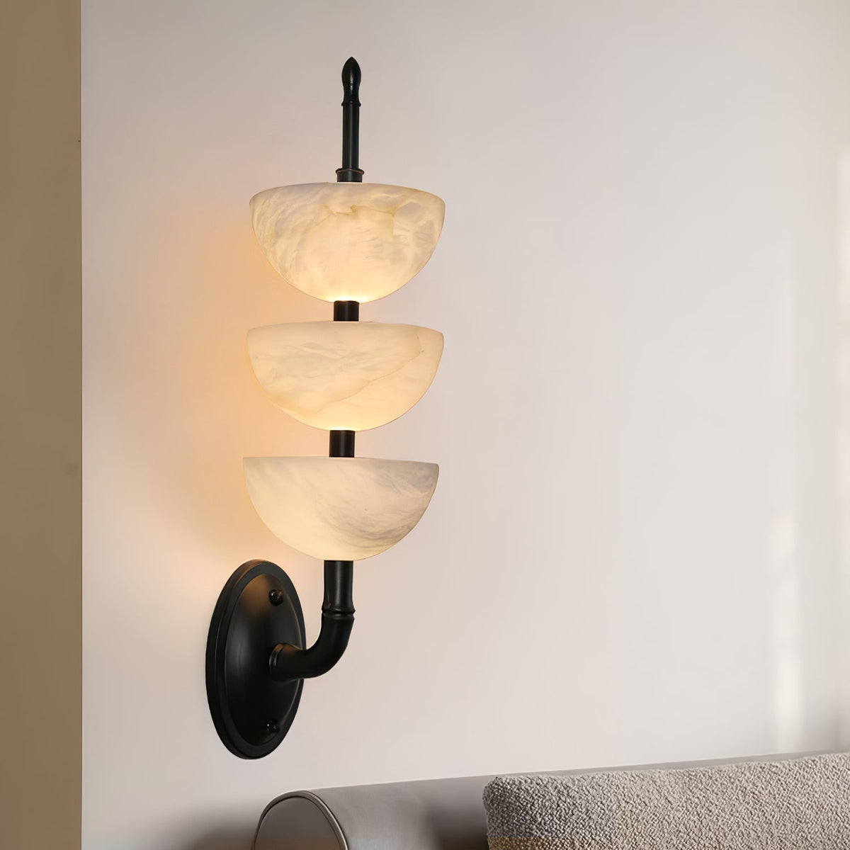 Ulmiraris albasten wandlamp