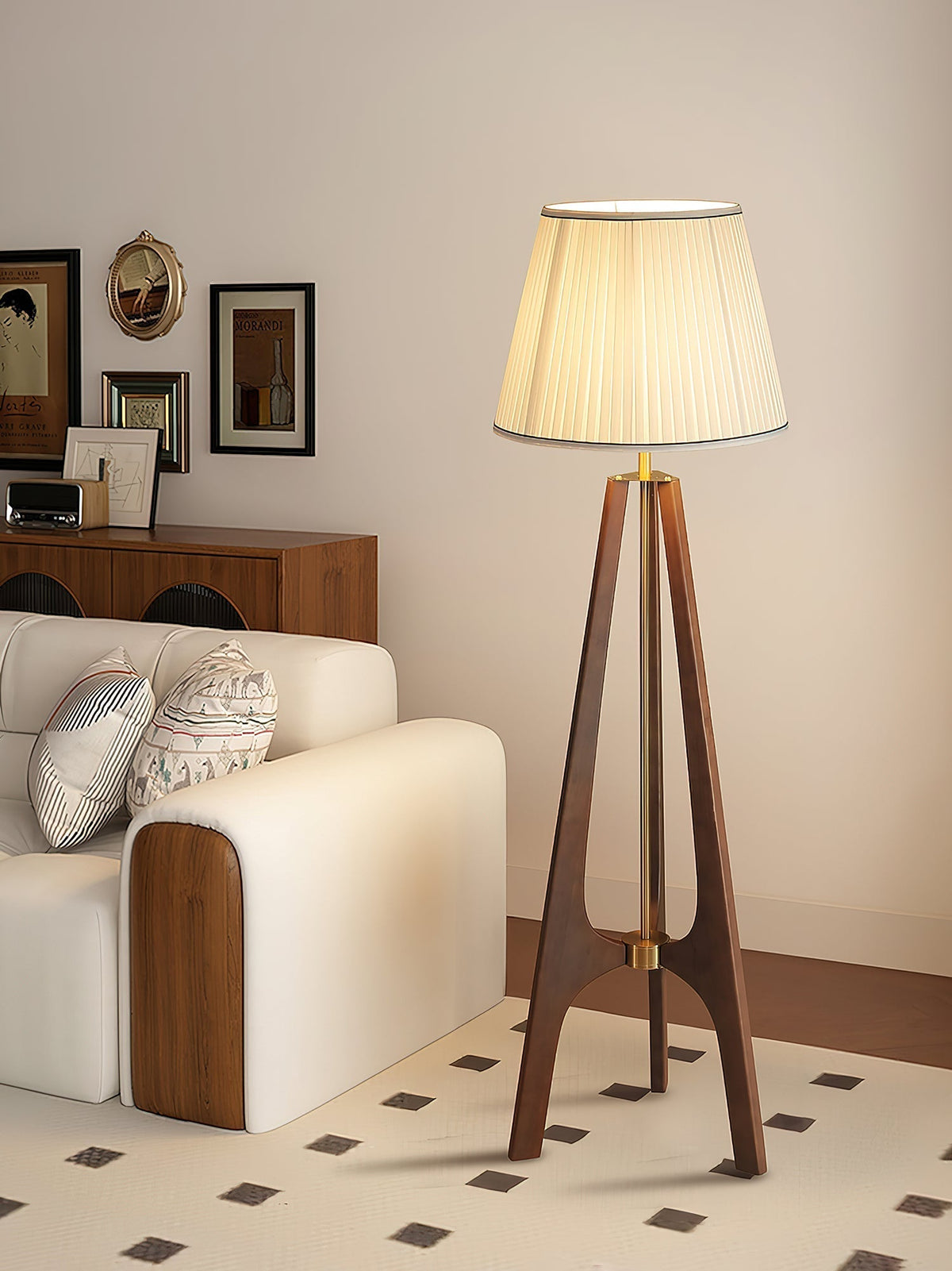 Halvyn Tripod vloerlamp