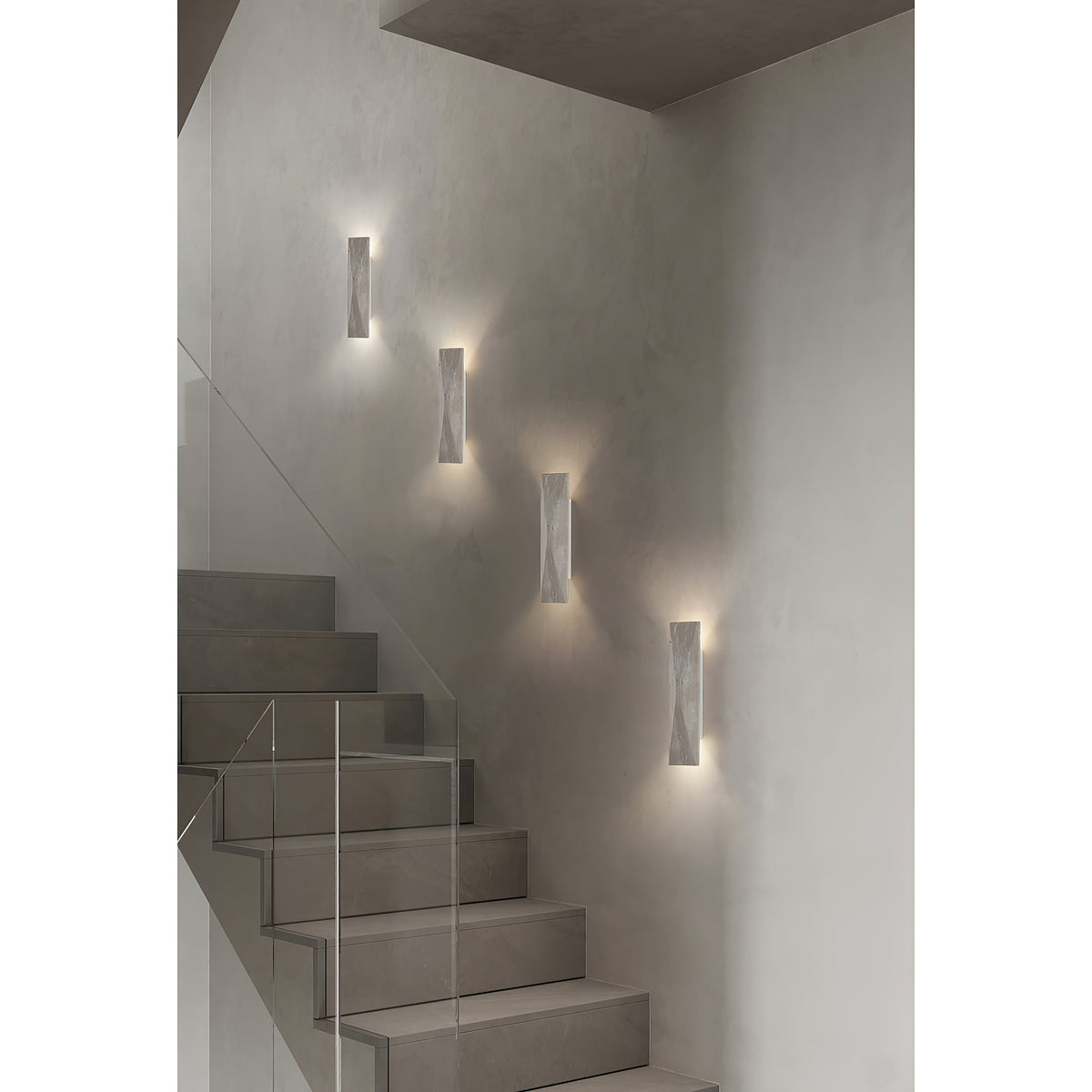 Taveenne travertin wandlamp