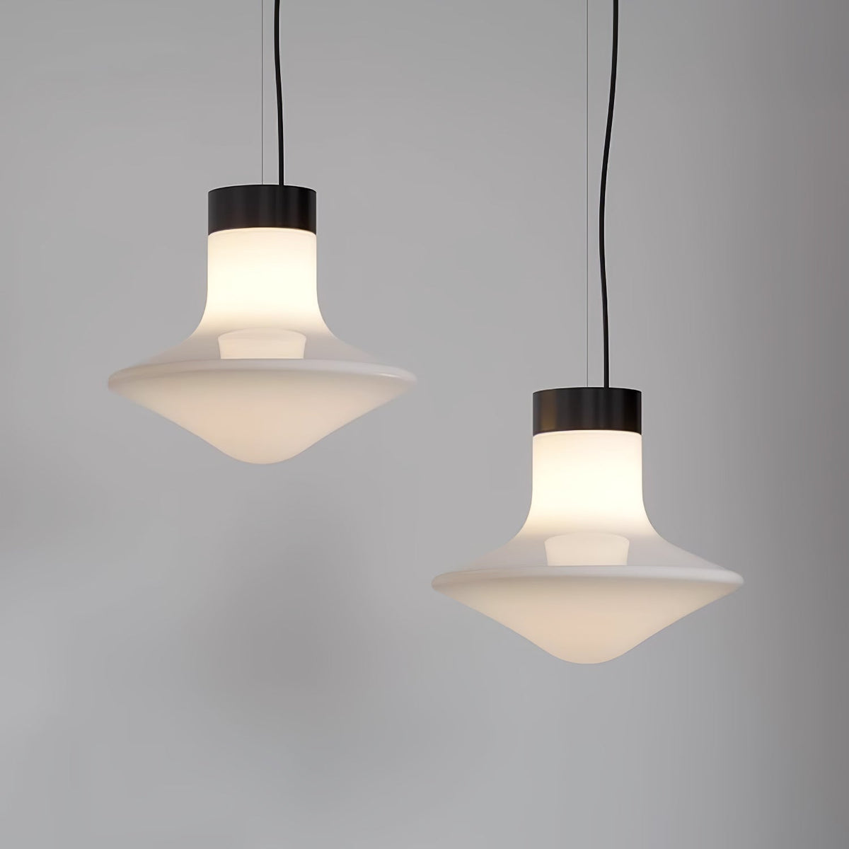 Esoleth Premium Noordse kunst glas hanglamp