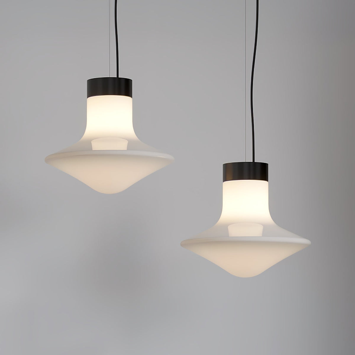 Esoleth Premium Noordse kunst glas hanglamp