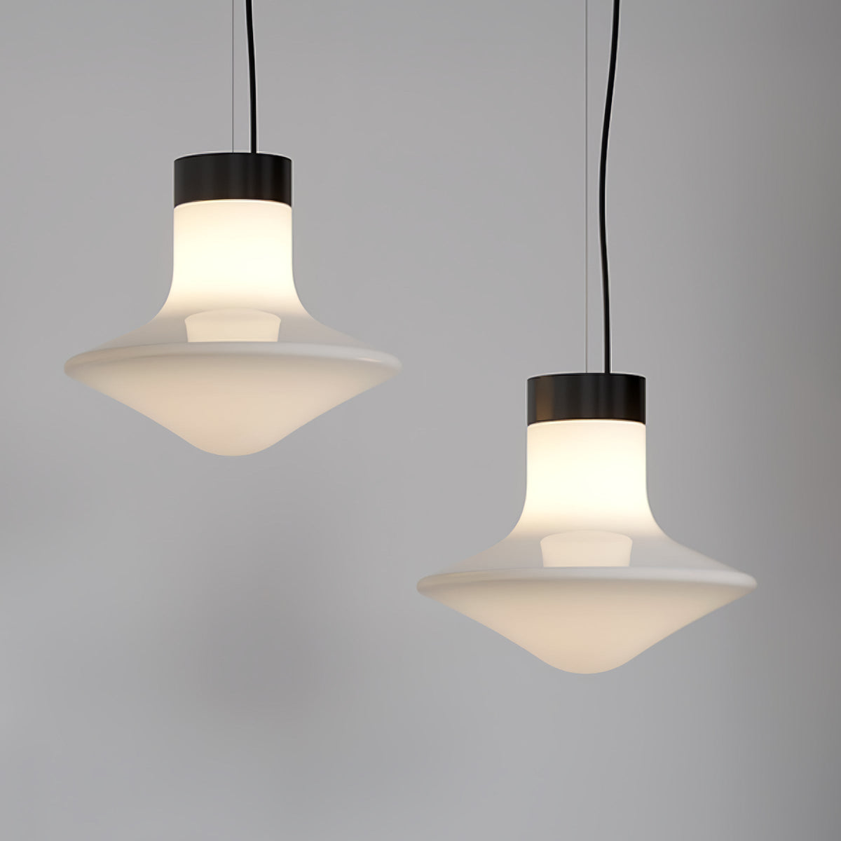 Esoleth Premium Noordse kunst glas hanglamp