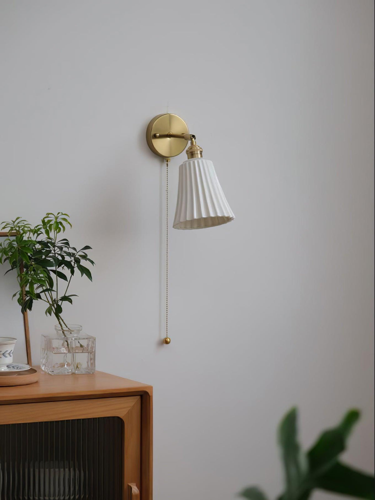 Nominex Vintage wandlamp van keramiek