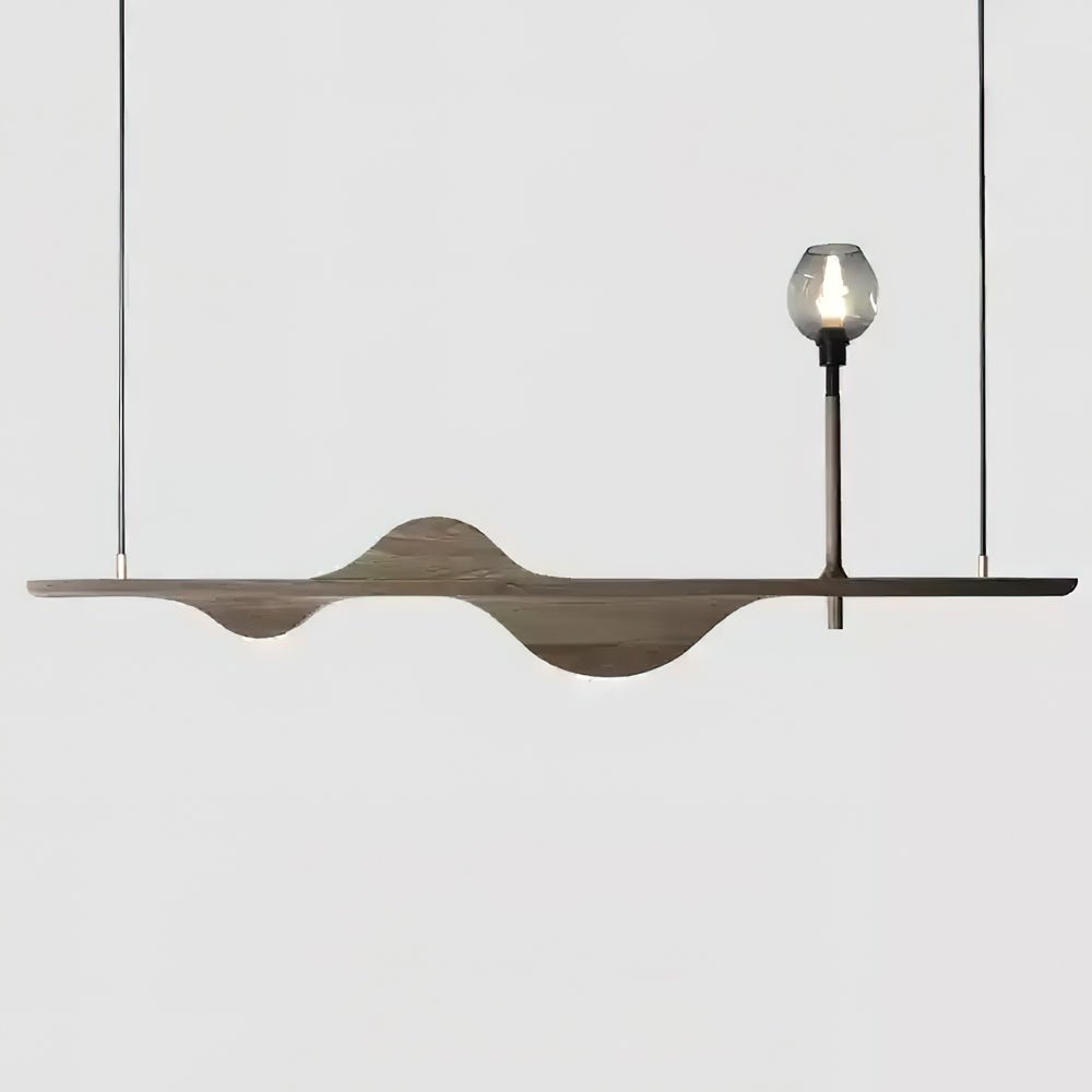 Cushais Wave hout hanglamp