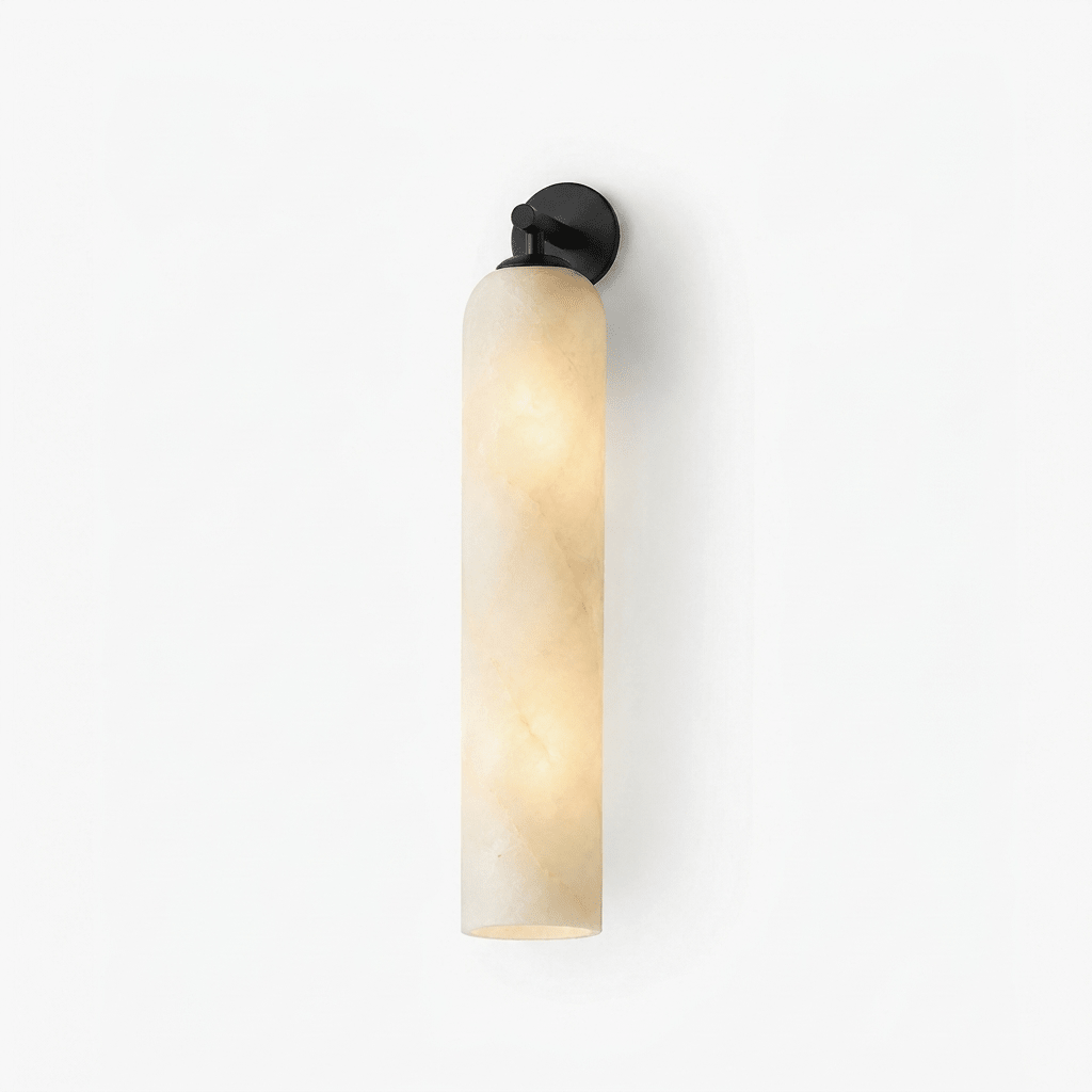 Tube wandlamp van Albast