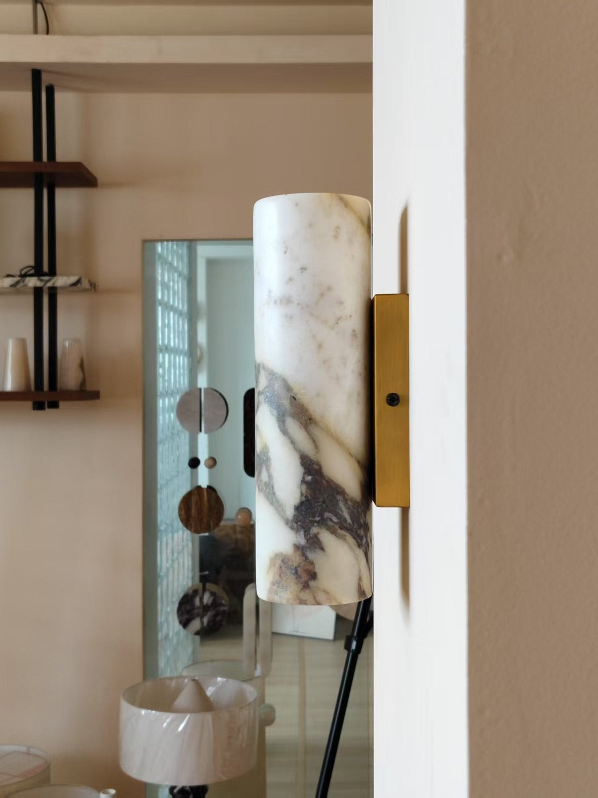 Tubular wandlamp