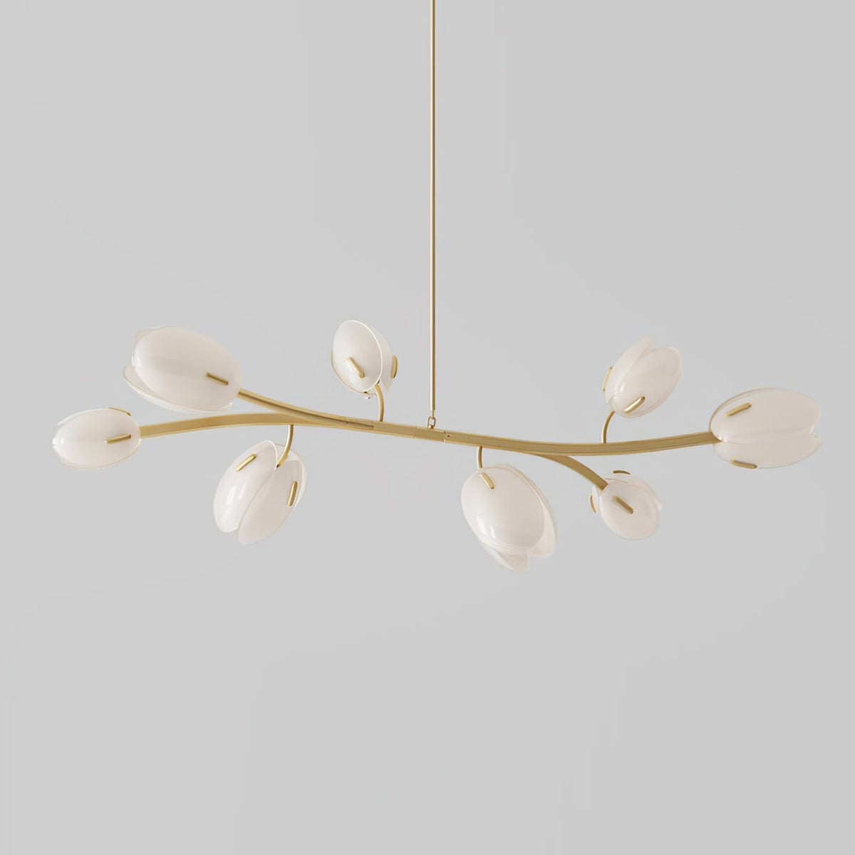 Blossom Moderne kroonluchter van glas