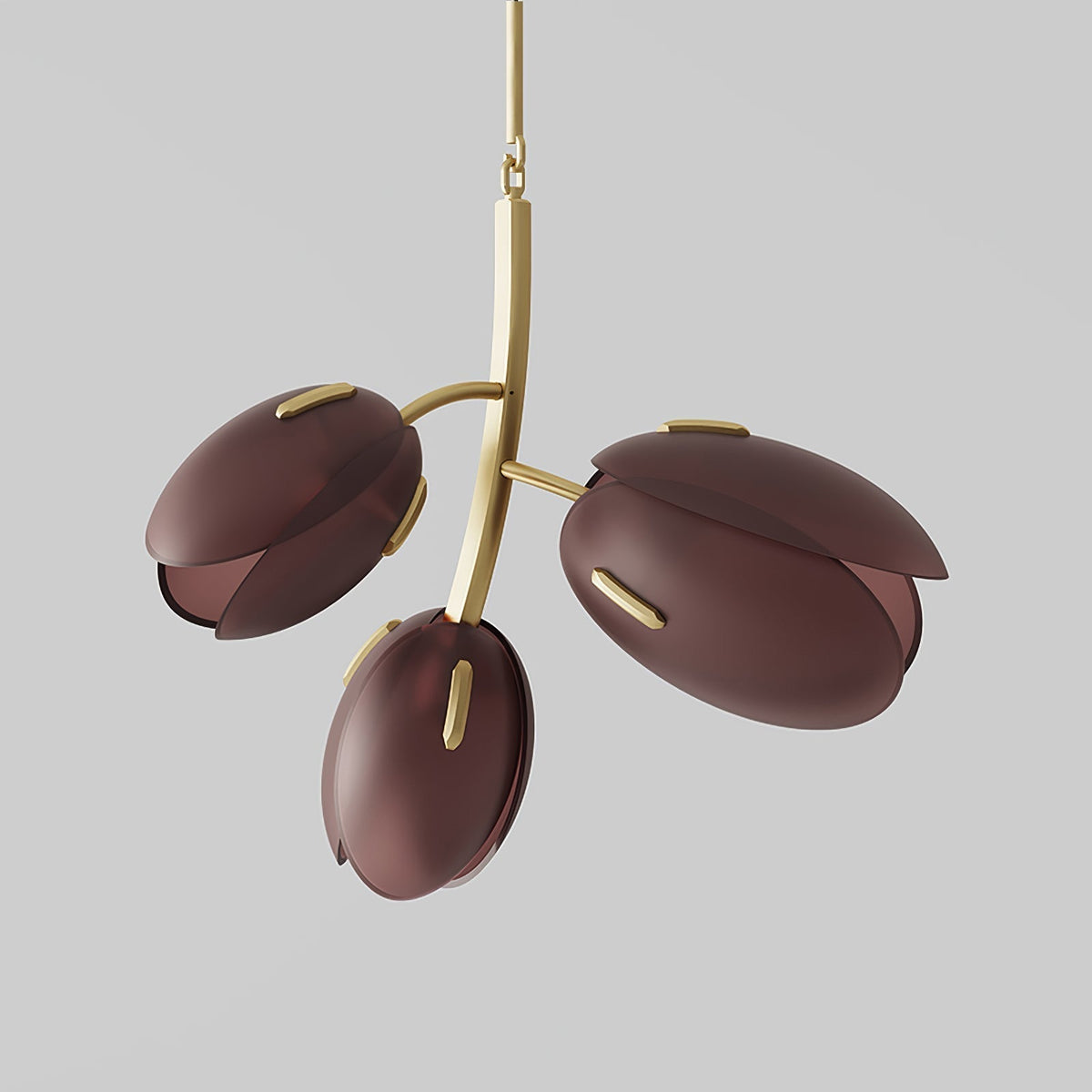 Blossom Moderne kroonluchter van glas