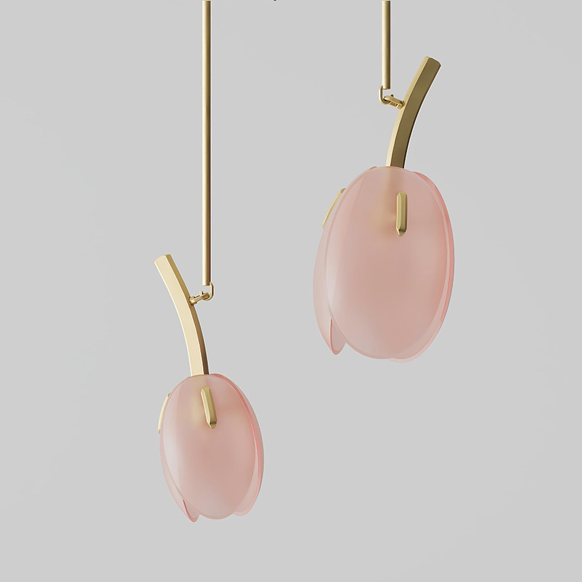 Blossom Moderne kroonluchter van glas