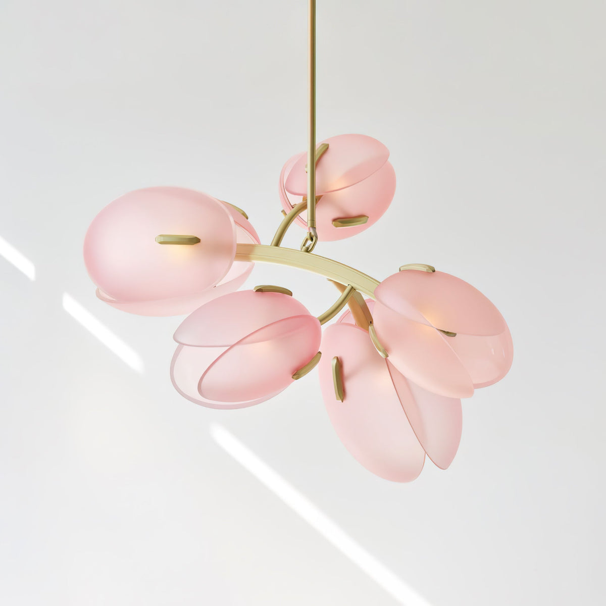 Blossom Moderne kroonluchter van glas
