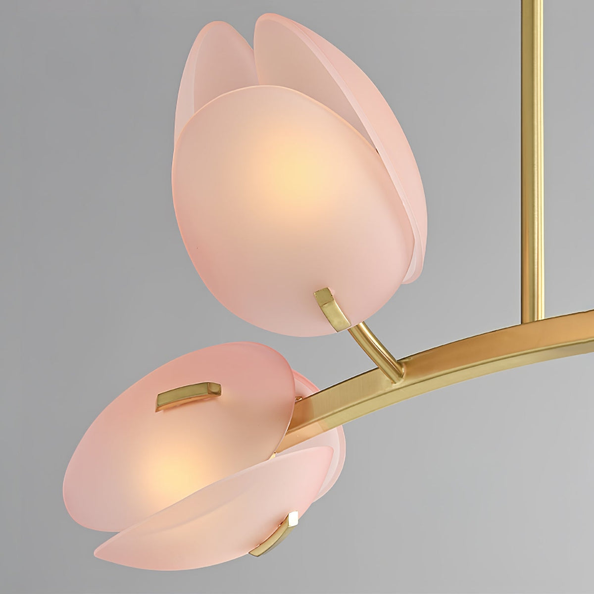 Blossom Moderne kroonluchter van glas