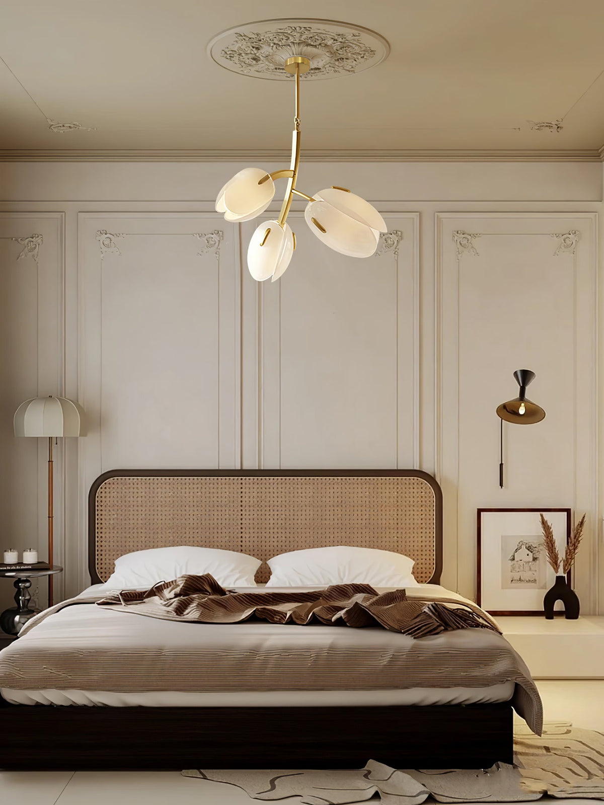 Blossom Moderne kroonluchter van glas