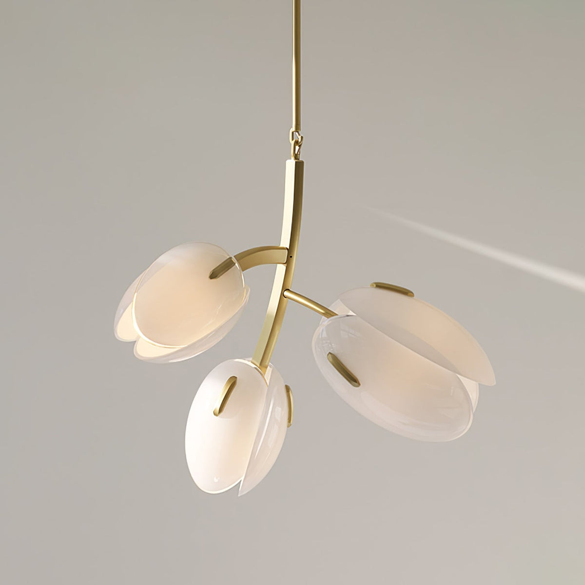 Blossom Moderne kroonluchter van glas
