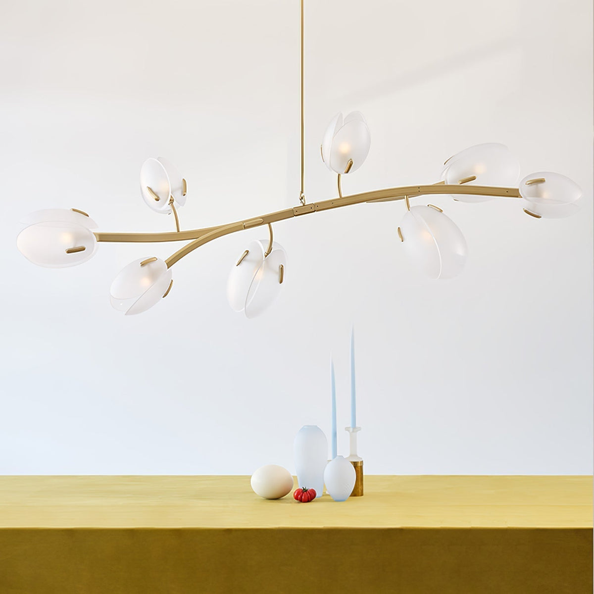 Blossom Moderne kroonluchter van glas